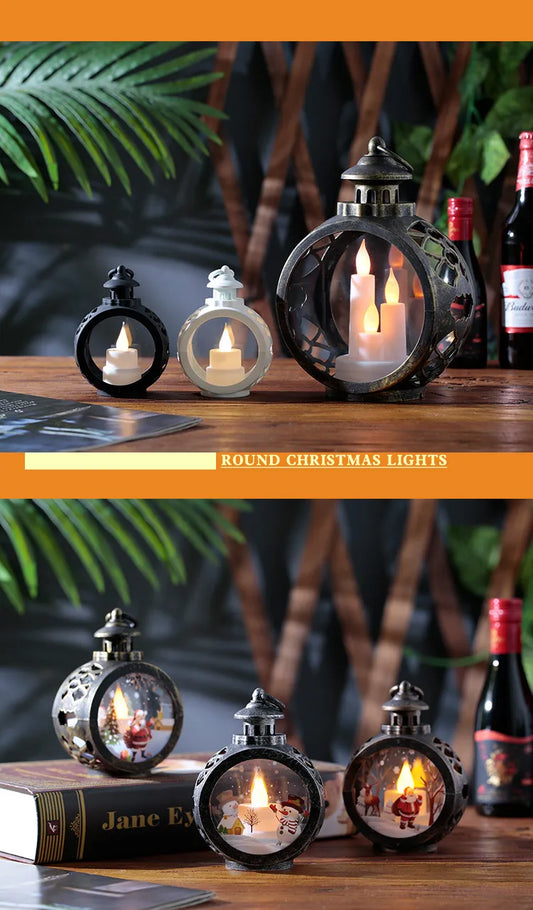 Christmas LED Light Ornament Pendant