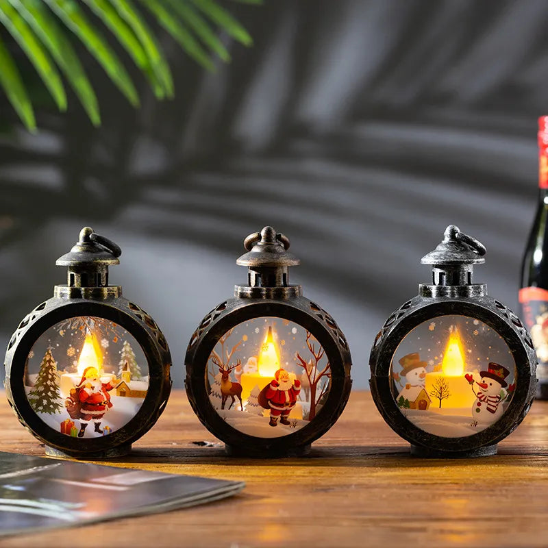 Christmas LED Light Ornament Pendant