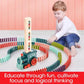 Domino Train Toys Baby Toys Car Puzzle Automatic Release Licensing